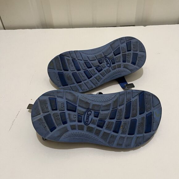 Chaco ZX/1 EcoTread Outdoor Strappy Sandals Blue J180071 Youth Size 2 - Picture 9 of 10